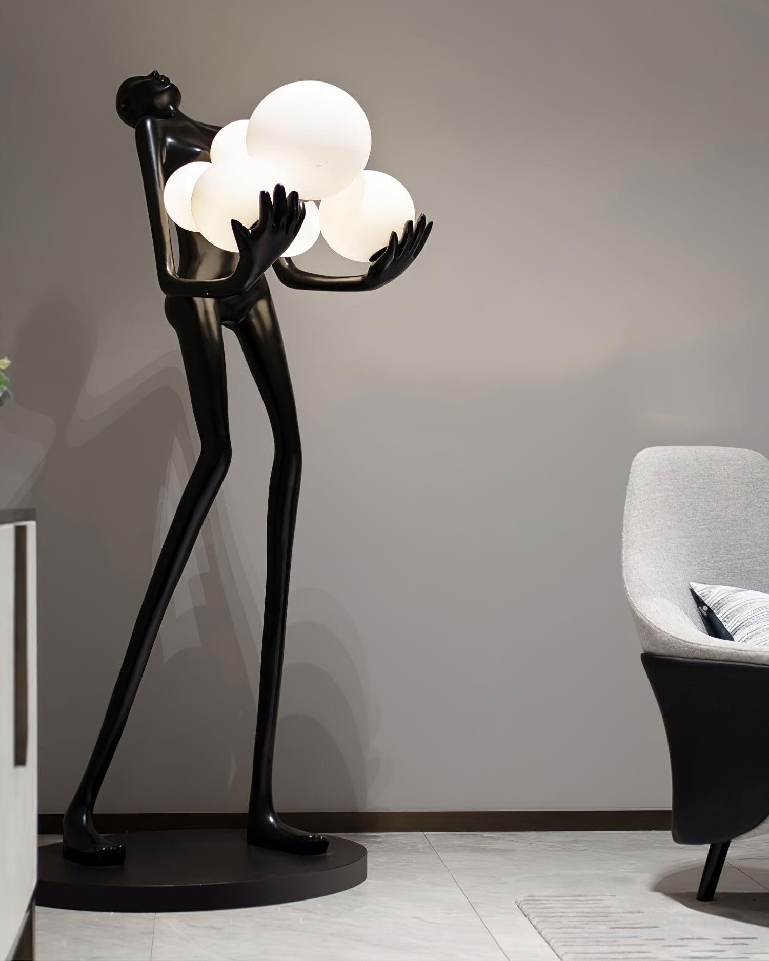Artistic Figure Floor Lamp - Loonglight