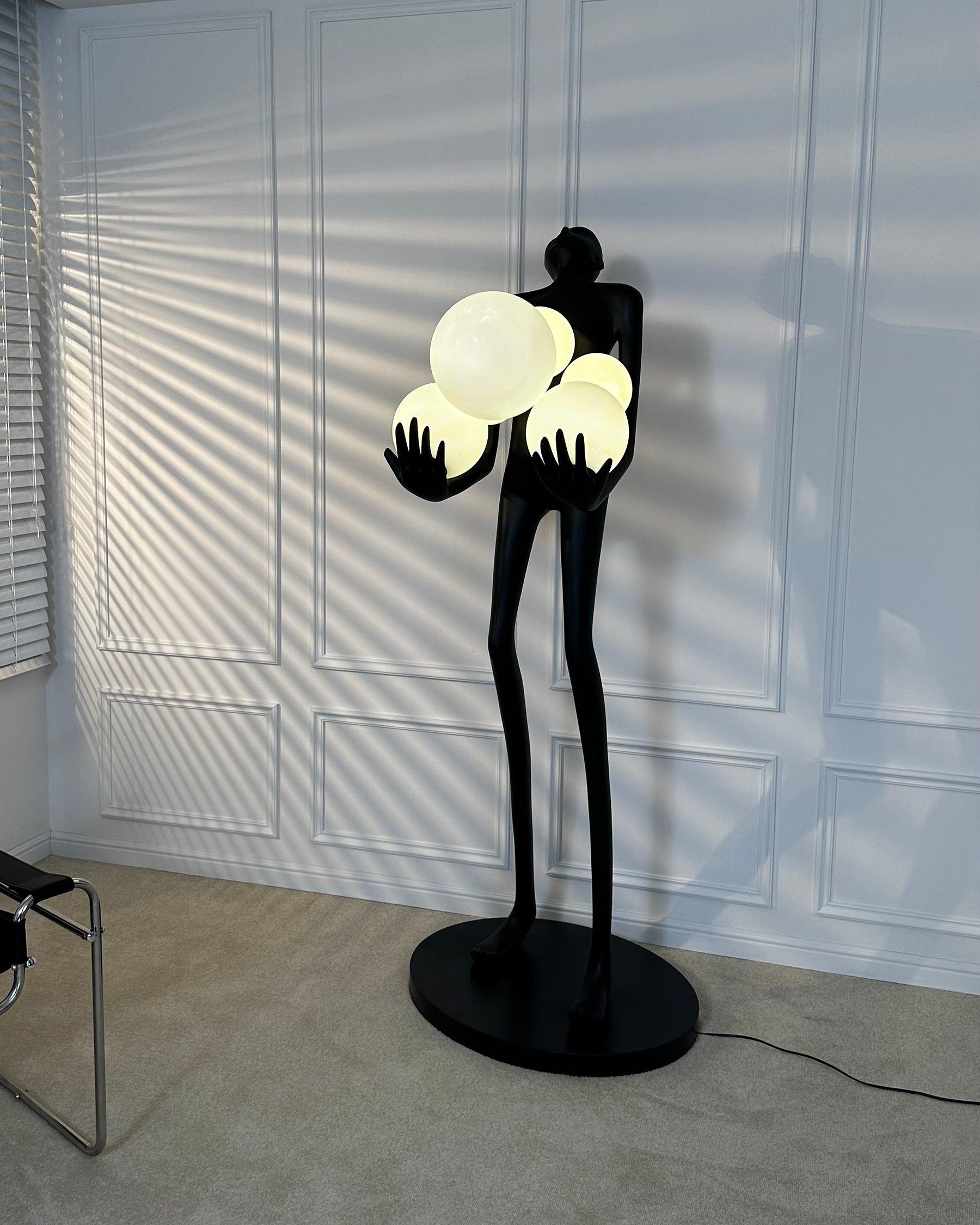 Artistic Figure Floor Lamp - Loonglight