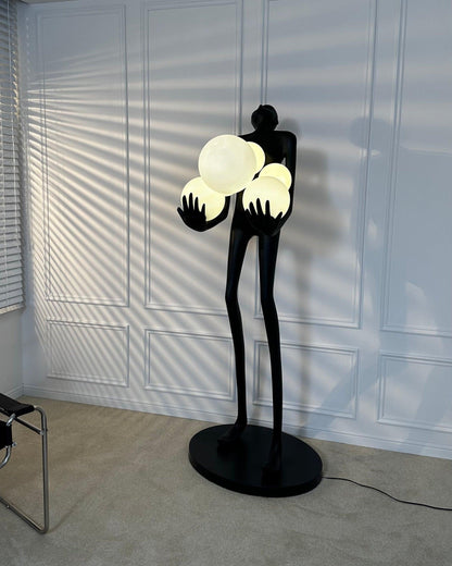 Artistic Figure Floor Lamp - Loonglight