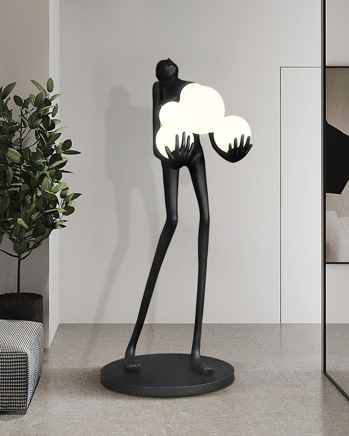 Artistic Figure Floor Lamp - Loonglight