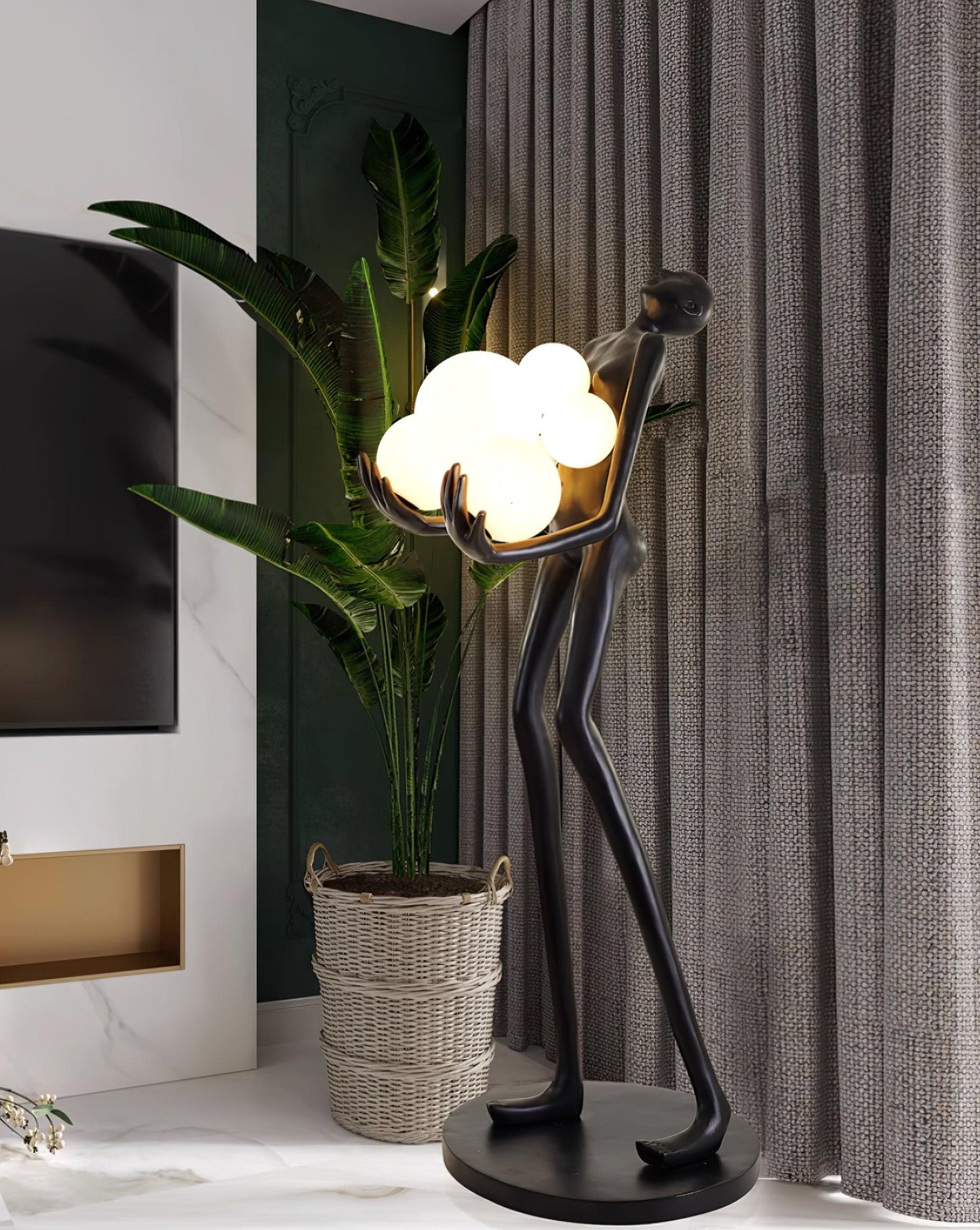 Artistic Figure Floor Lamp - Loonglight