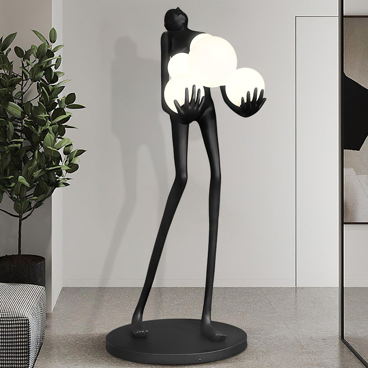 Artistic Figure Floor Lamp - Loonglight