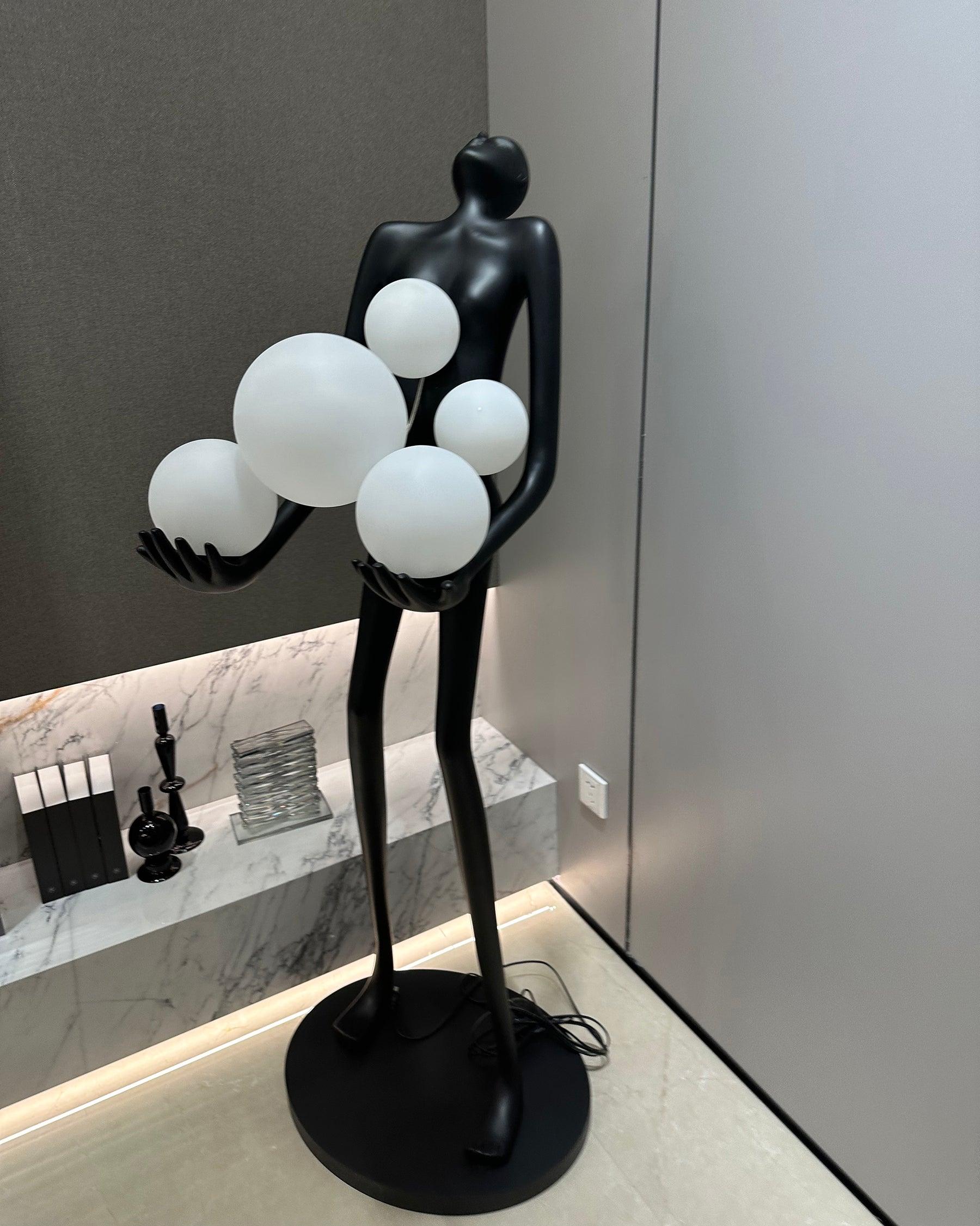 Artistic Figure Floor Lamp - Loonglight