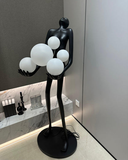 Artistic Figure Floor Lamp - Loonglight