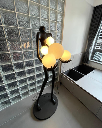 Artistic Figure Floor Lamp - Loonglight