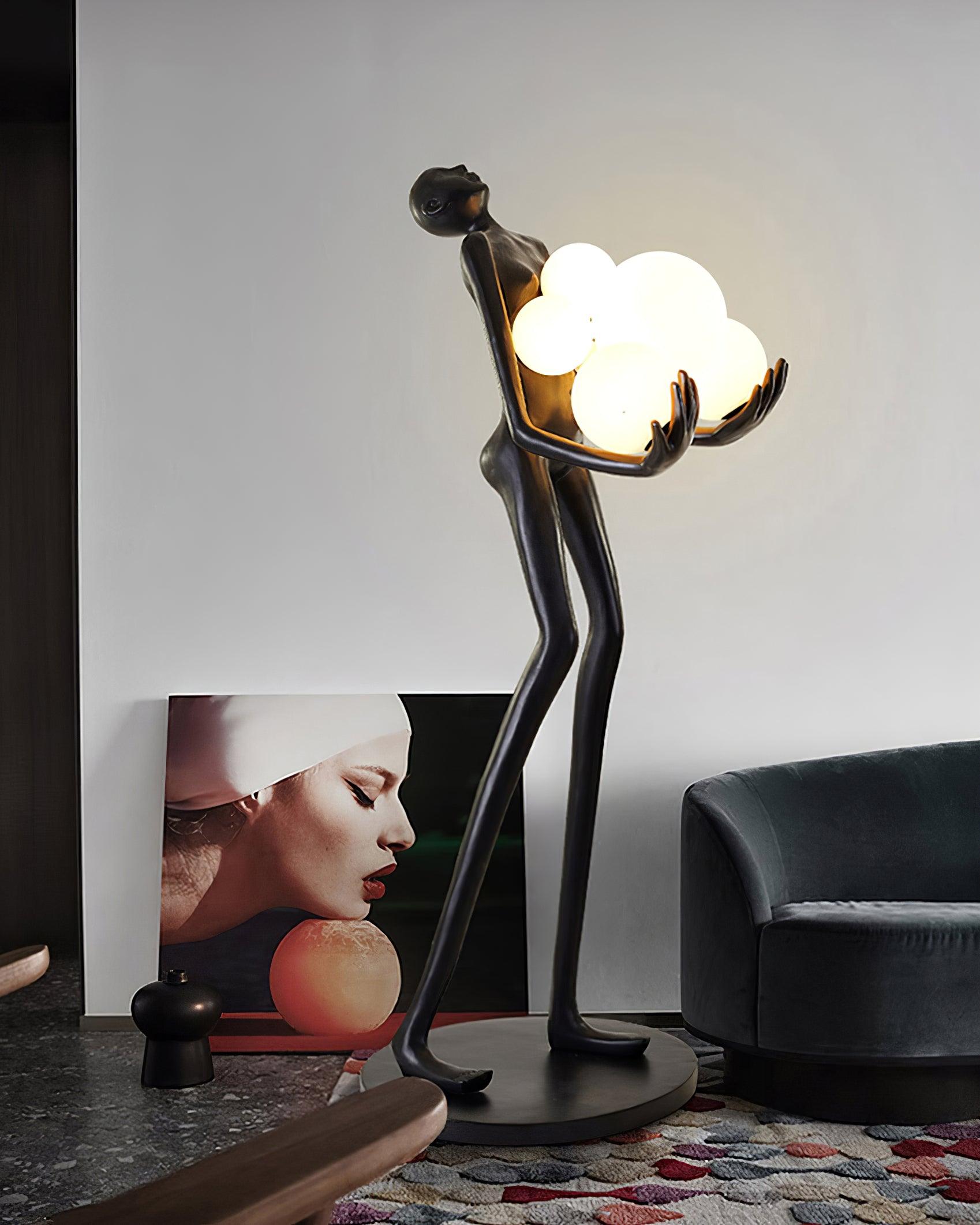 Artistic Figure Floor Lamp - Loonglight