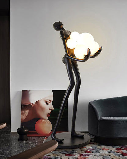 Artistic Figure Floor Lamp - Loonglight