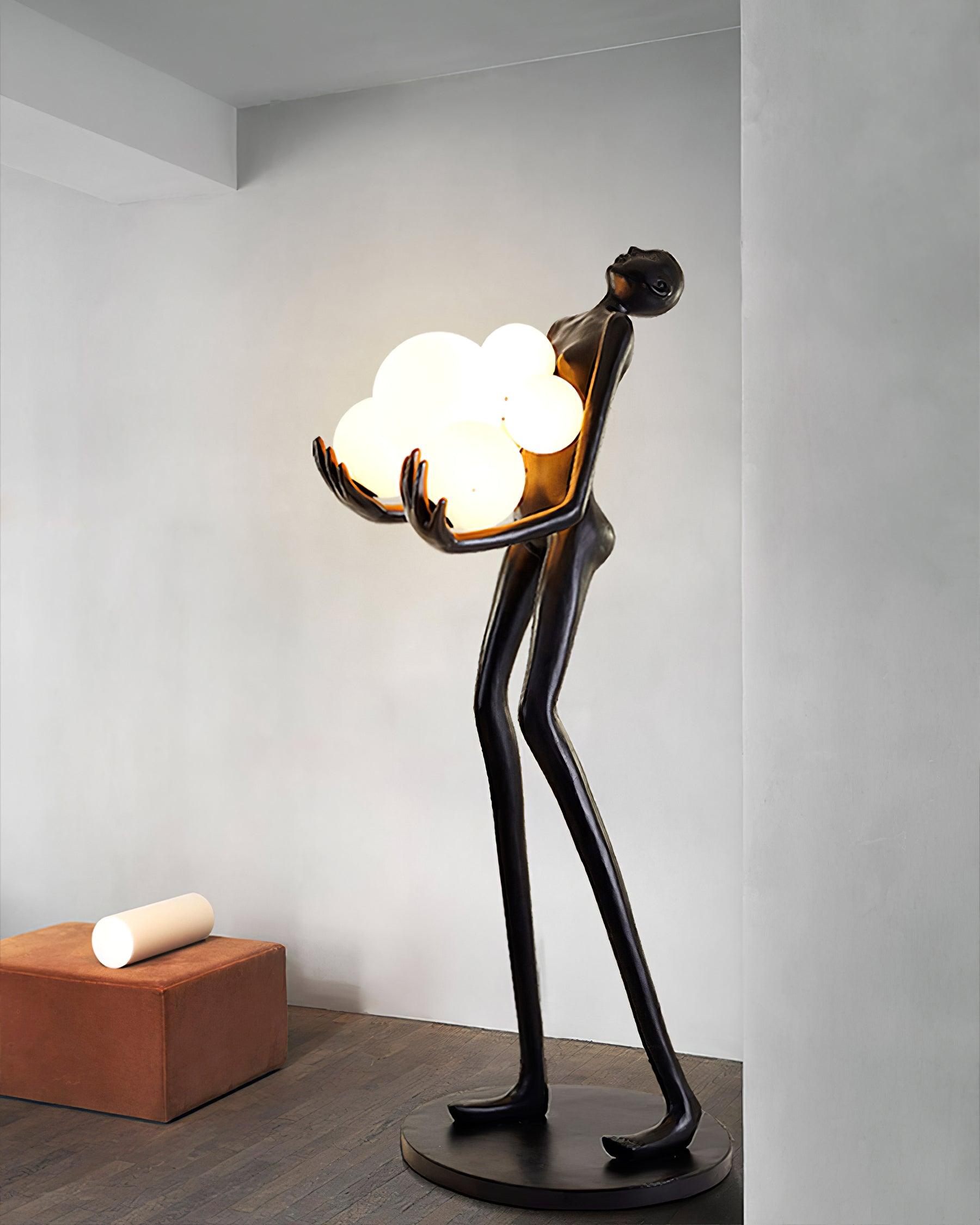 Artistic Figure Floor Lamp - Loonglight