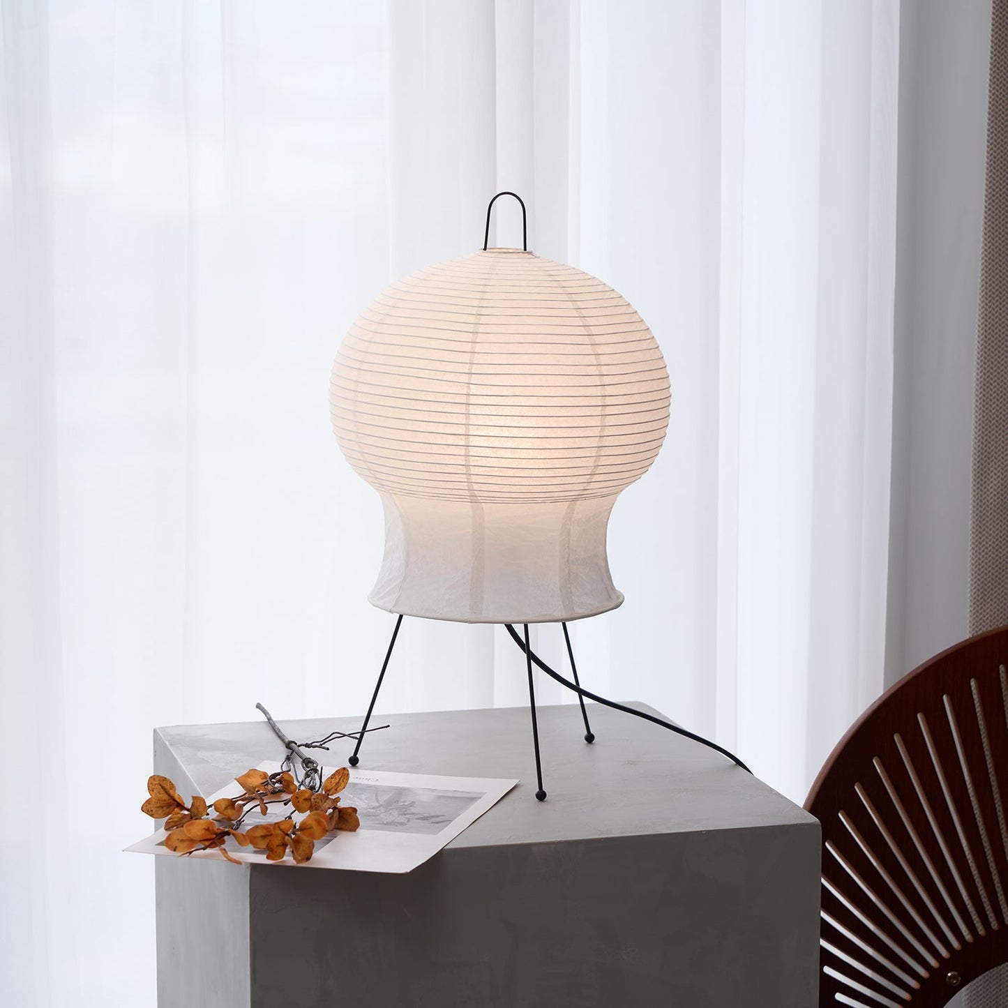 Asano Paper Table Lamp - Loonglight