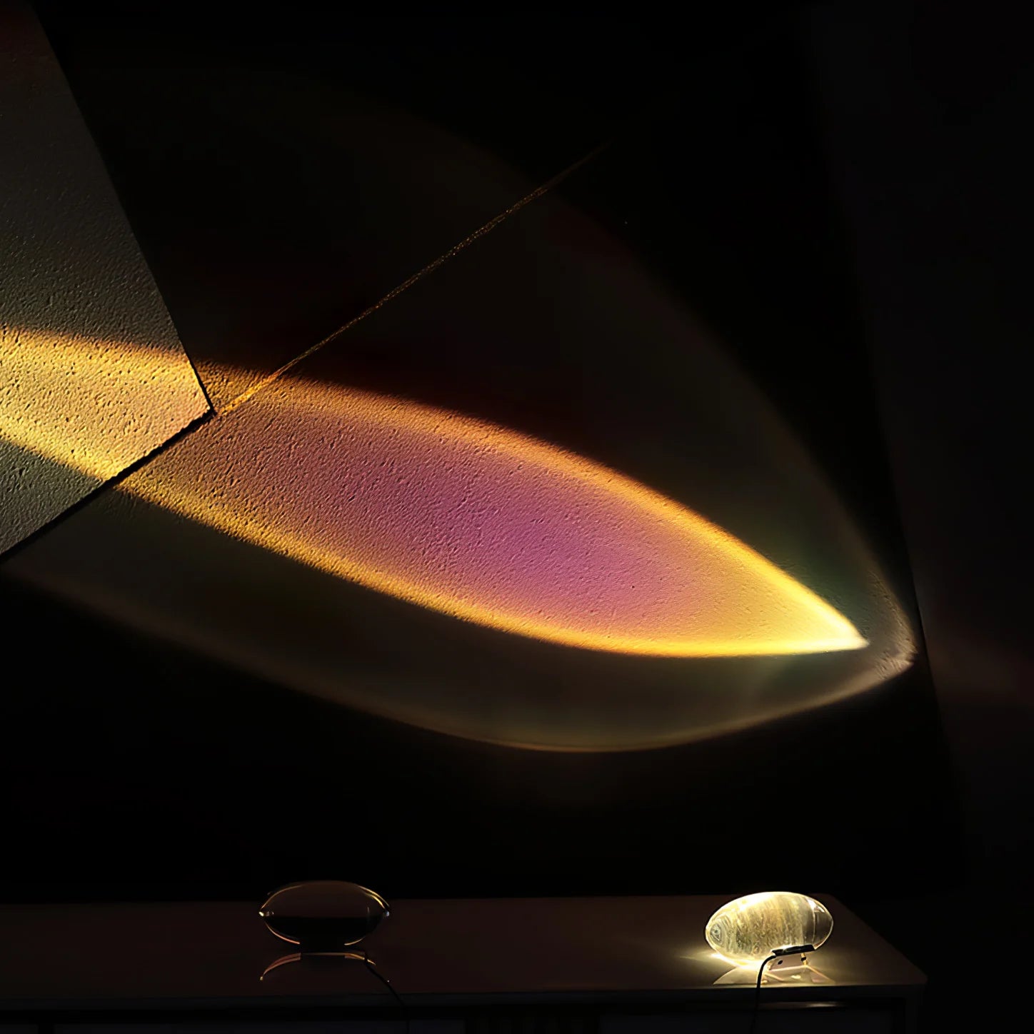 Atman Crystal Table Lamp - Loonglight