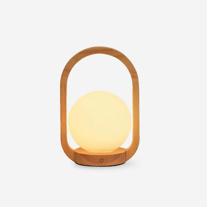 Tavellio Wooden Portable Table Lamp - Loonglight