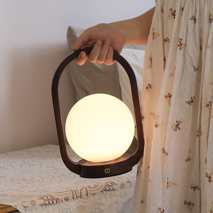 Tavellio Wooden Portable Table Lamp - Loonglight