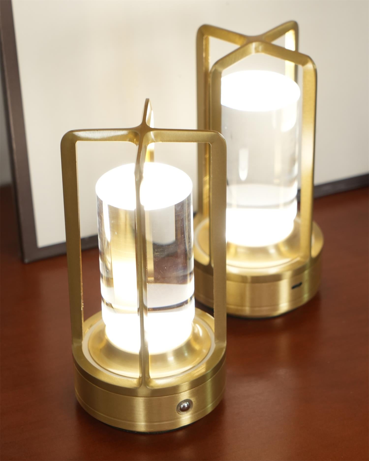 Aura Gleam Table Lamp (built-in battery) - Loonglight