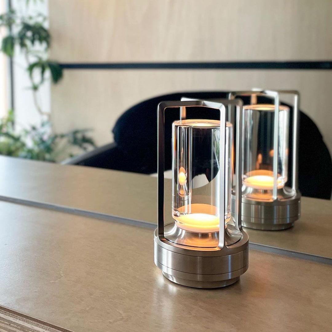 Aura Gleam Table Lamp (built-in battery) - Loonglight