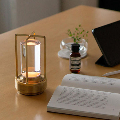Aura Gleam Table Lamp (built-in battery) - Loonglight