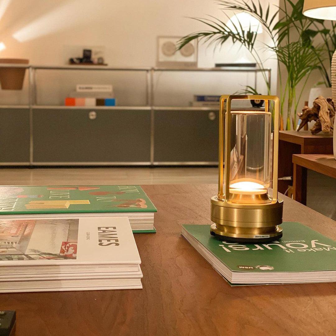 Aura Gleam Table Lamp (built-in battery) - Loonglight