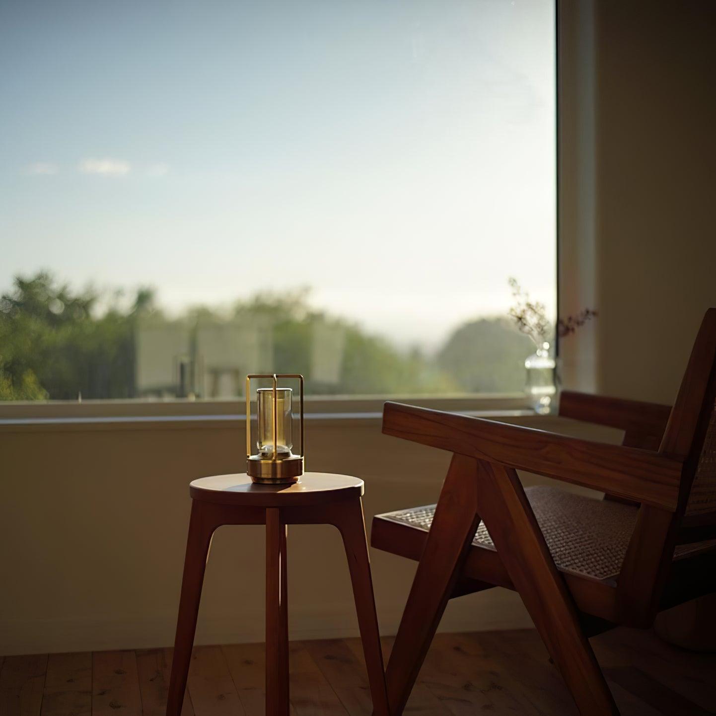 Aura Gleam Table Lamp (built-in battery) - Loonglight