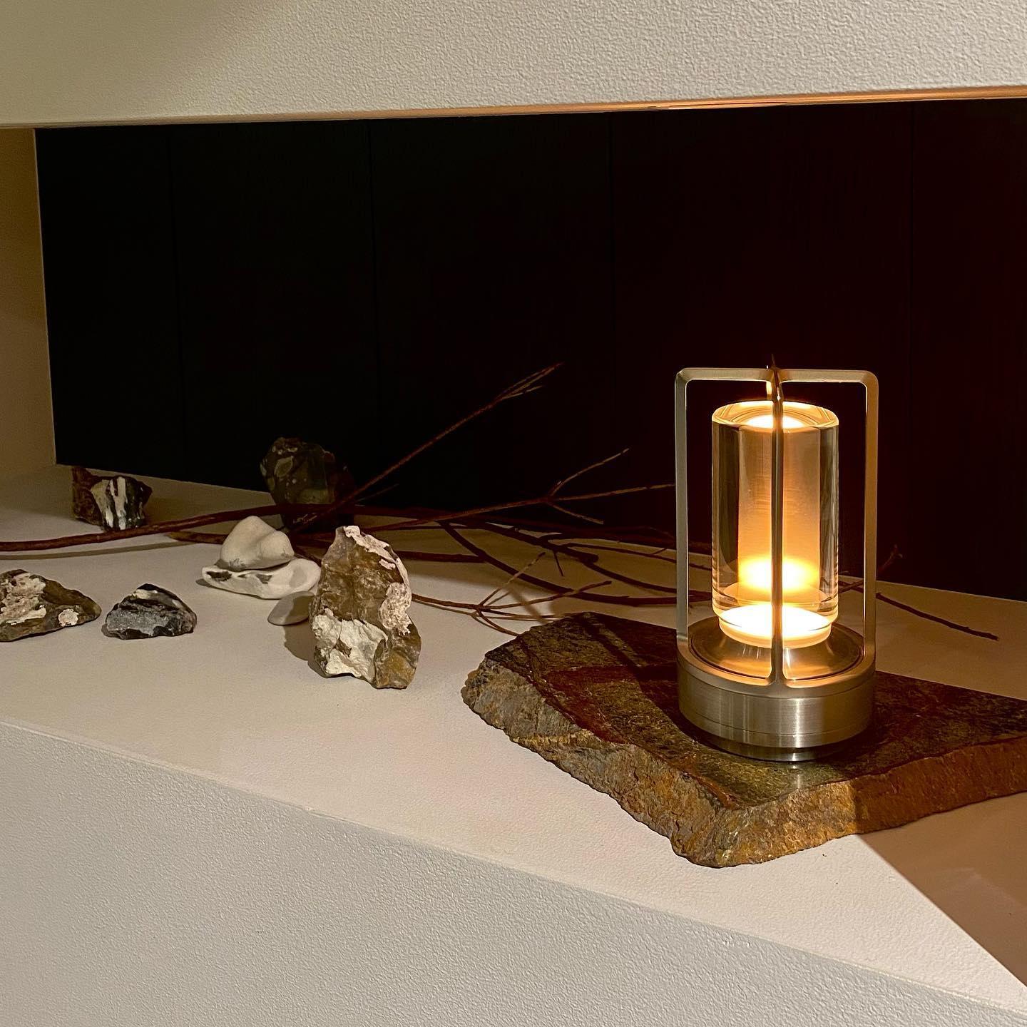 Aura Gleam Table Lamp (built-in battery) - Loonglight