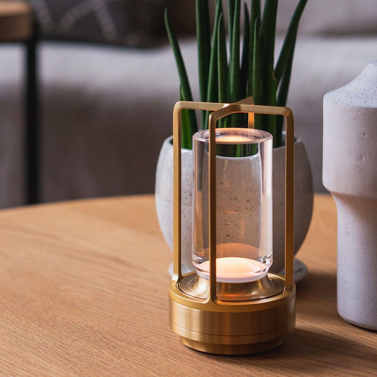 Aura Gleam Table Lamp (built-in battery) - Loonglight