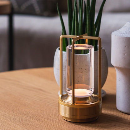 Aura Gleam Table Lamp (built-in battery) - Loonglight