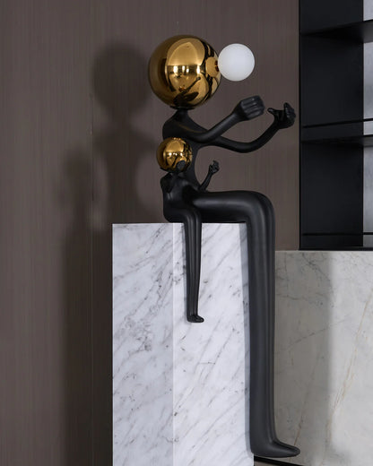 Aura Sculpture Floor Lamp - Loonglight