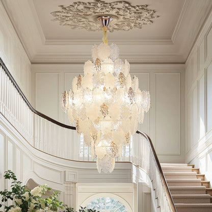 Aurelia Leaf Crystal Chandelier