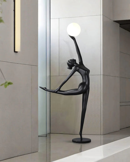 Ballerina Statue Floor Lamp - Loonglight