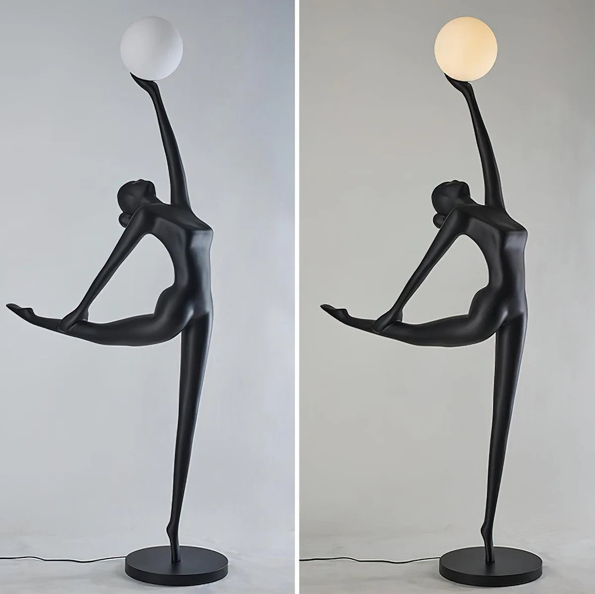 Ballerina Statue Floor Lamp - Loonglight
