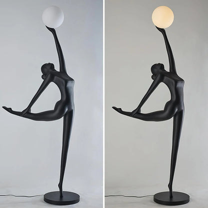 Ballerina Statue Floor Lamp - Loonglight