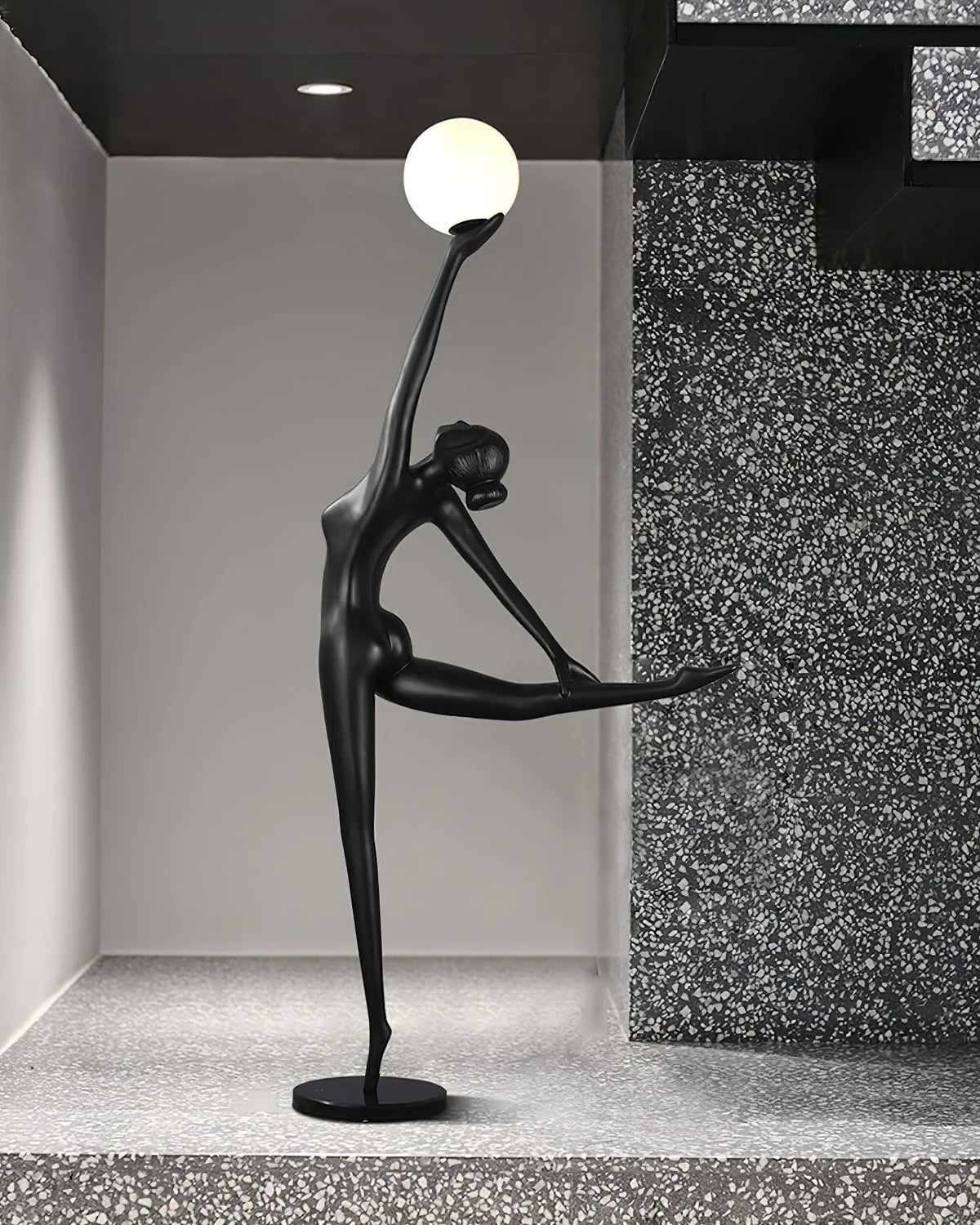 Ballerina Statue Floor Lamp - Loonglight