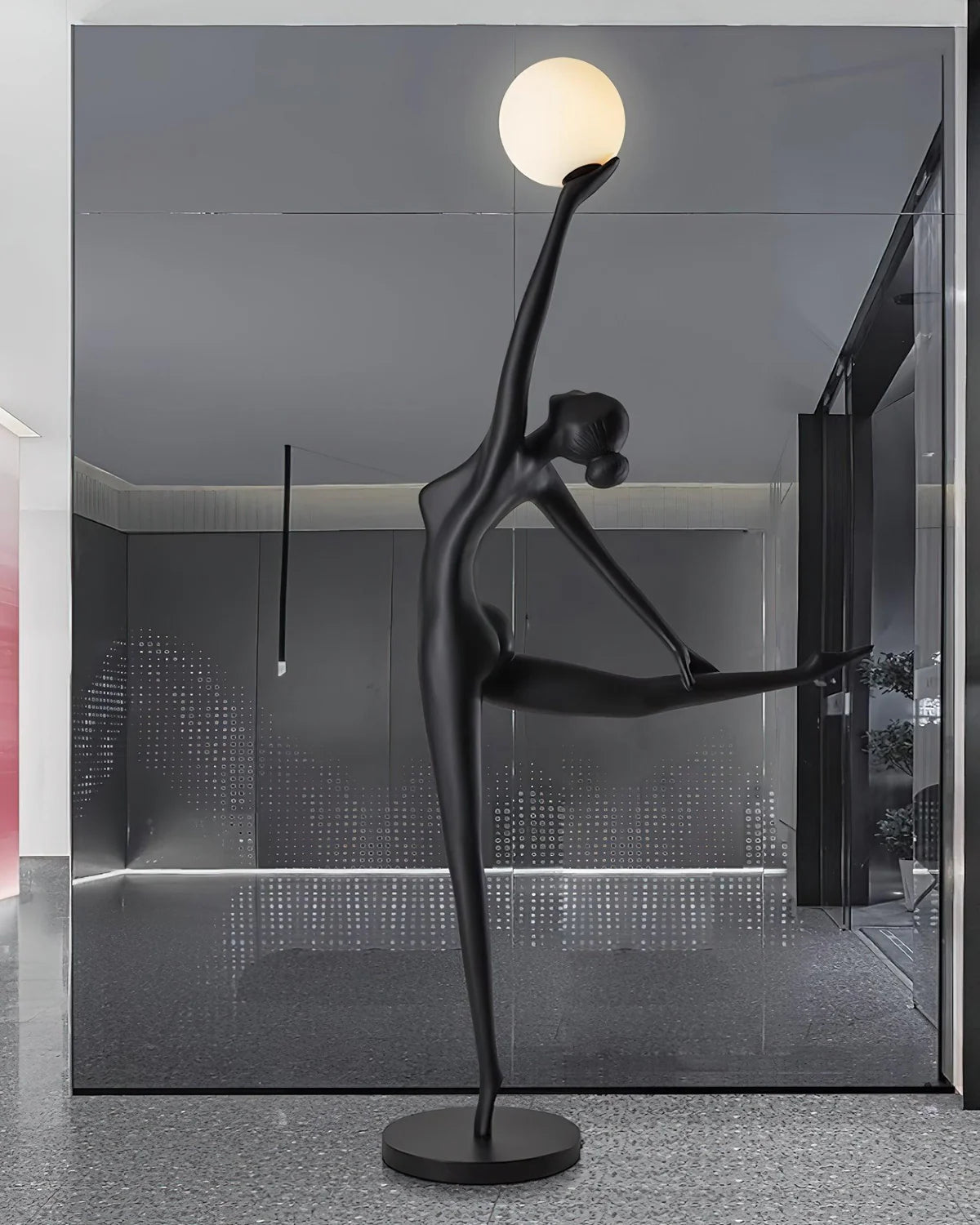 Ballerina Statue Floor Lamp - Loonglight