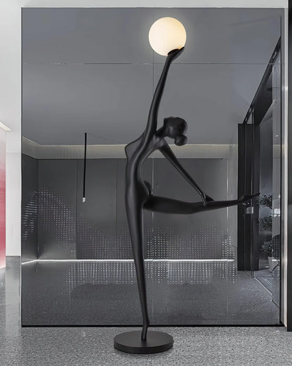 Ballerina Statue Floor Lamp - Loonglight