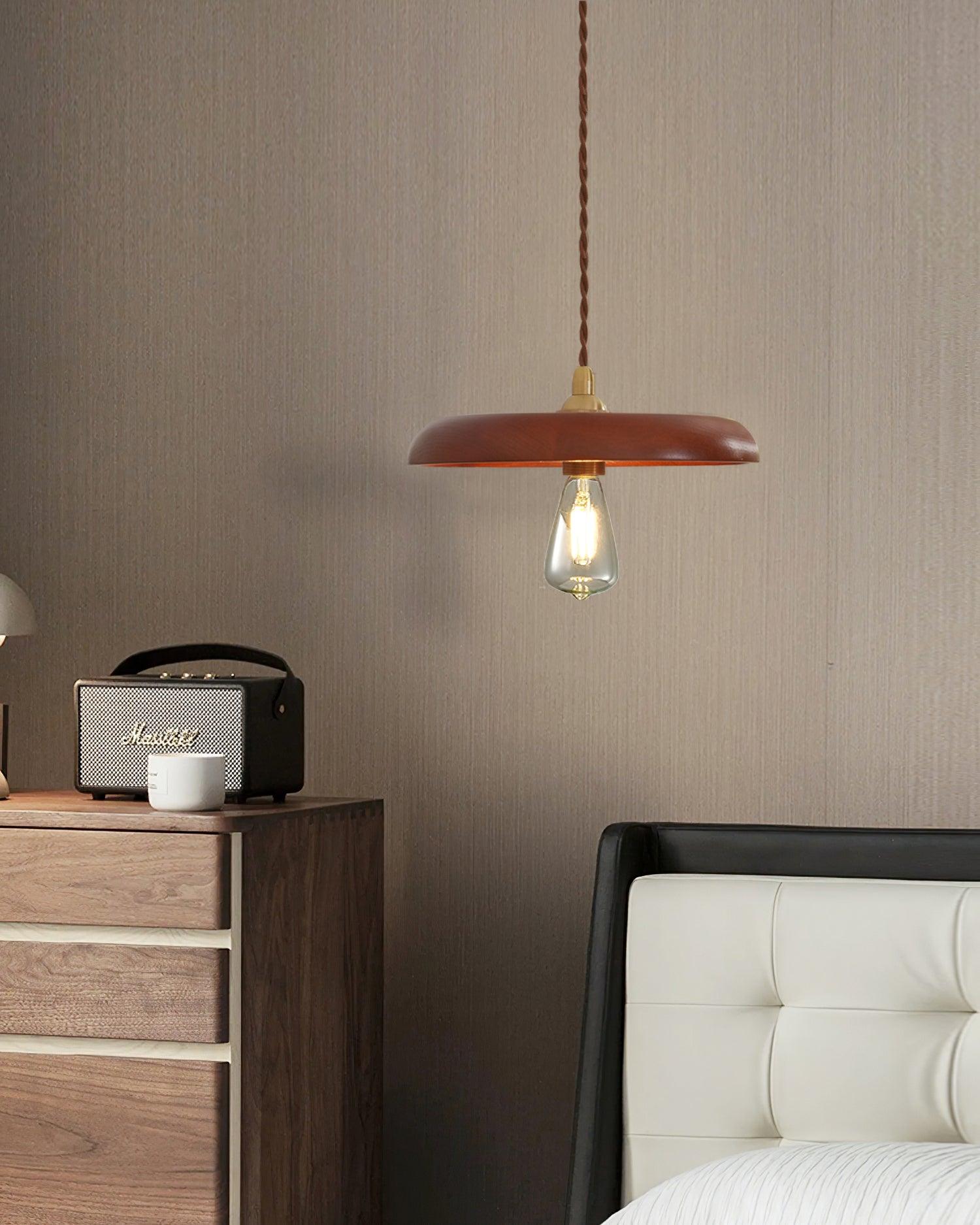 Balmain Wood Pendant Light - undefined