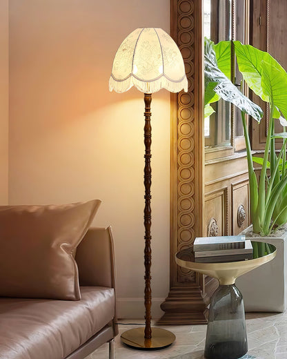 Bari Fabric Floor Lamp - Loonglight