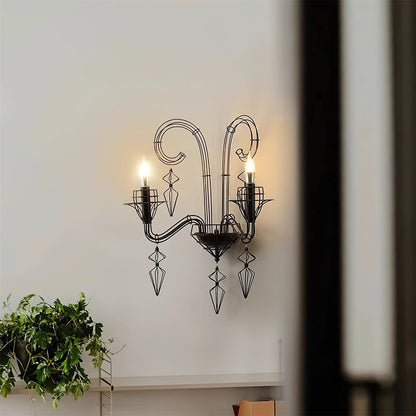 Baroque Vintage Iron Wall Lamp