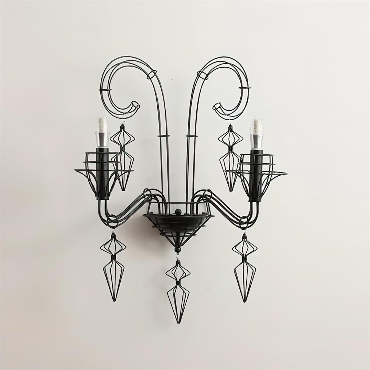 Baroque Vintage Iron Wall Lamp