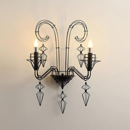 Baroque Vintage Iron Wall Lamp