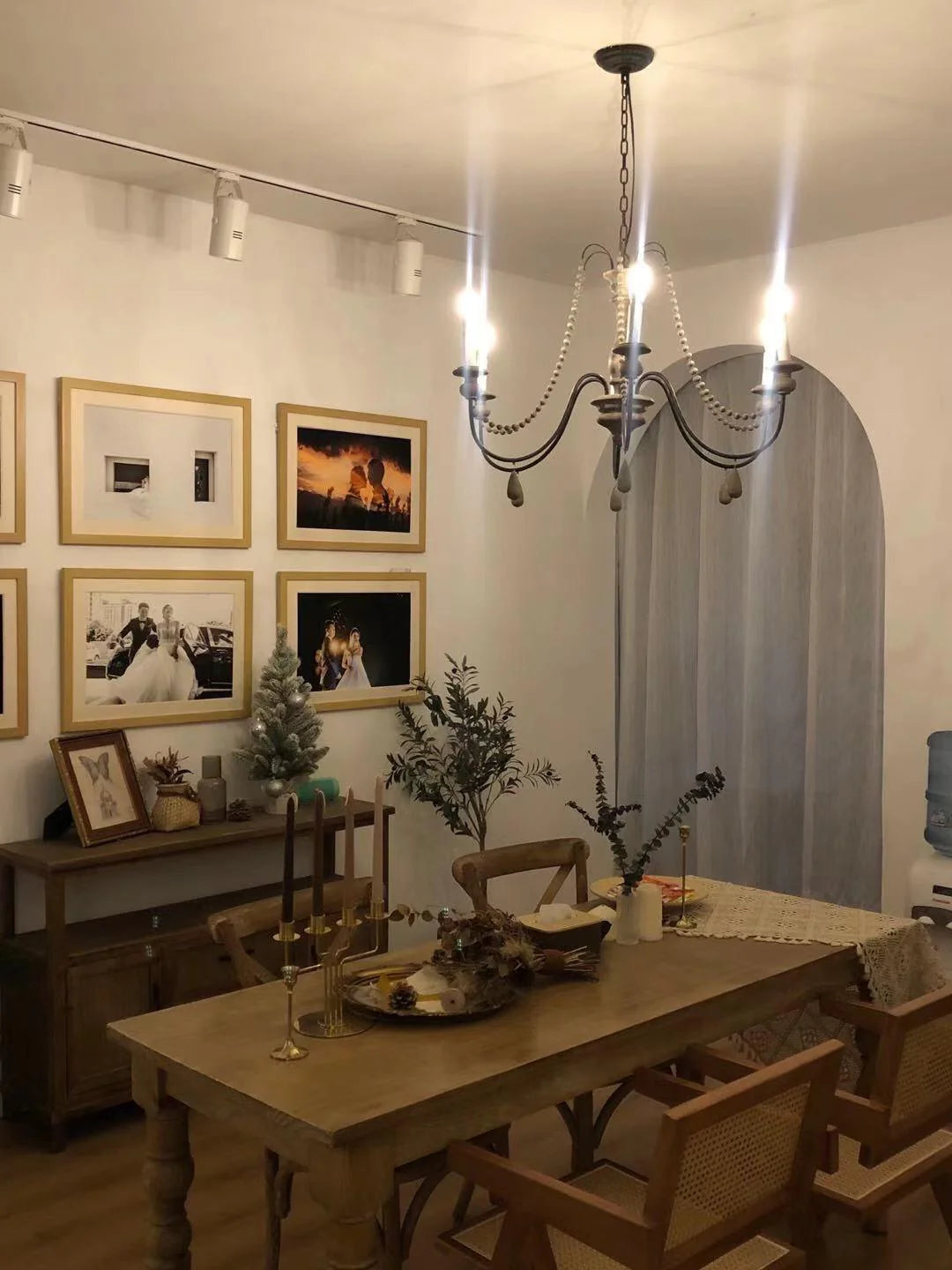 Beaded Candles And Chandeliers - Loonglight