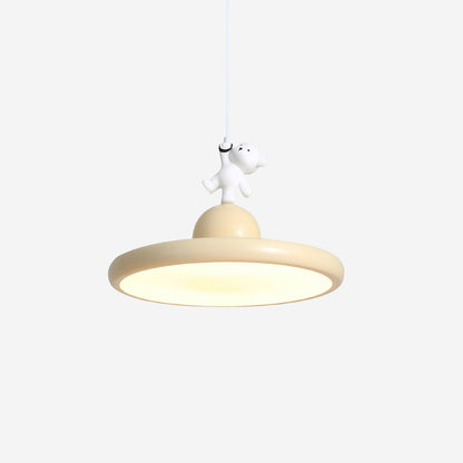 Bear Cream hanglamp