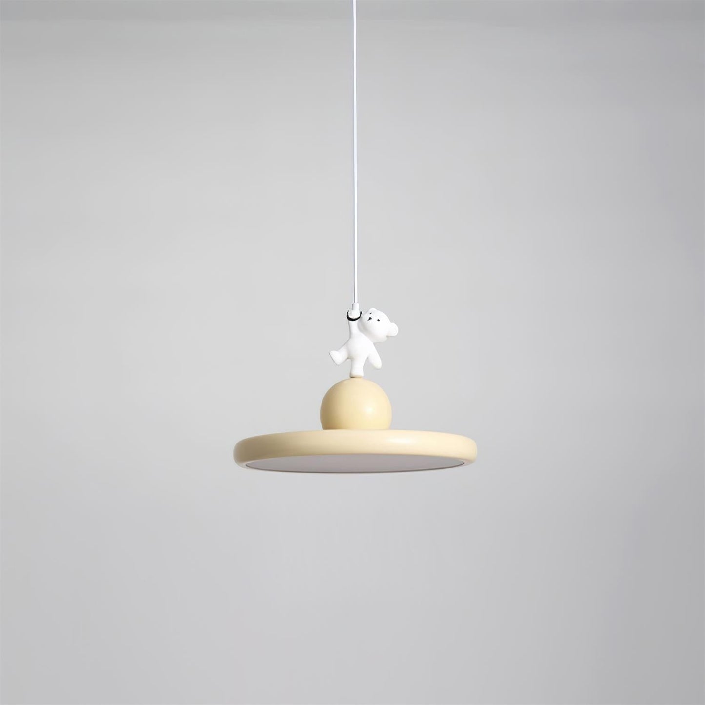 Bear Cream hanglamp
