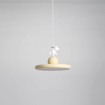 Bear Cream hanglamp