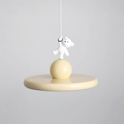 Bear Cream hanglamp