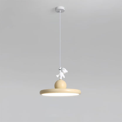 Bear Cream hanglamp