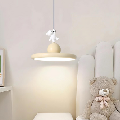 Bear Cream hanglamp