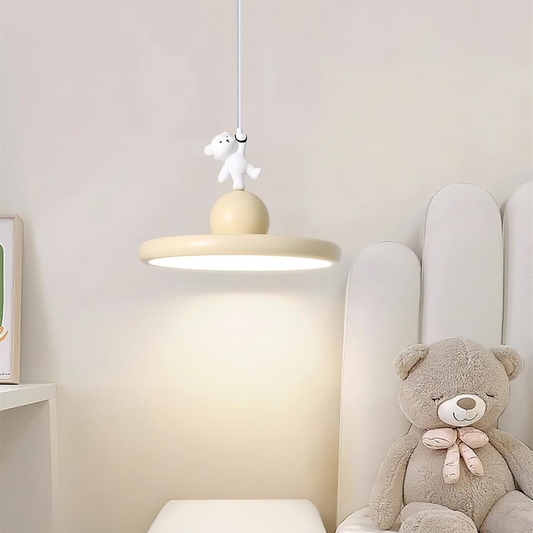 Bear Cream hanglamp