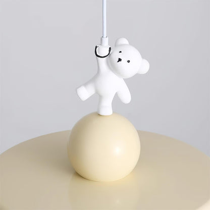 Bear Cream hanglamp