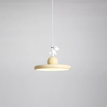 Bear Cream hanglamp