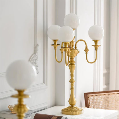 Beatty Brass Table Lamp - Loonglight