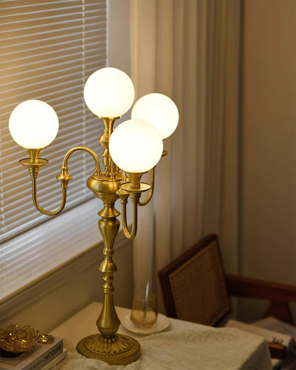 Beatty Brass Table Lamp - Loonglight