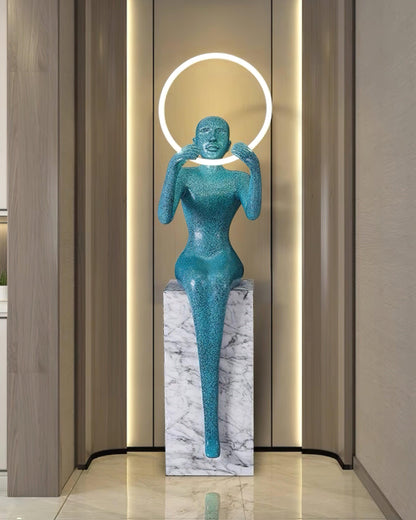 Bella Sculpture Floor Lamp - Loonglight